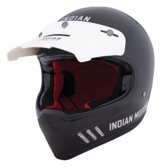 Indian Adventure Helm, schwarz glänzend